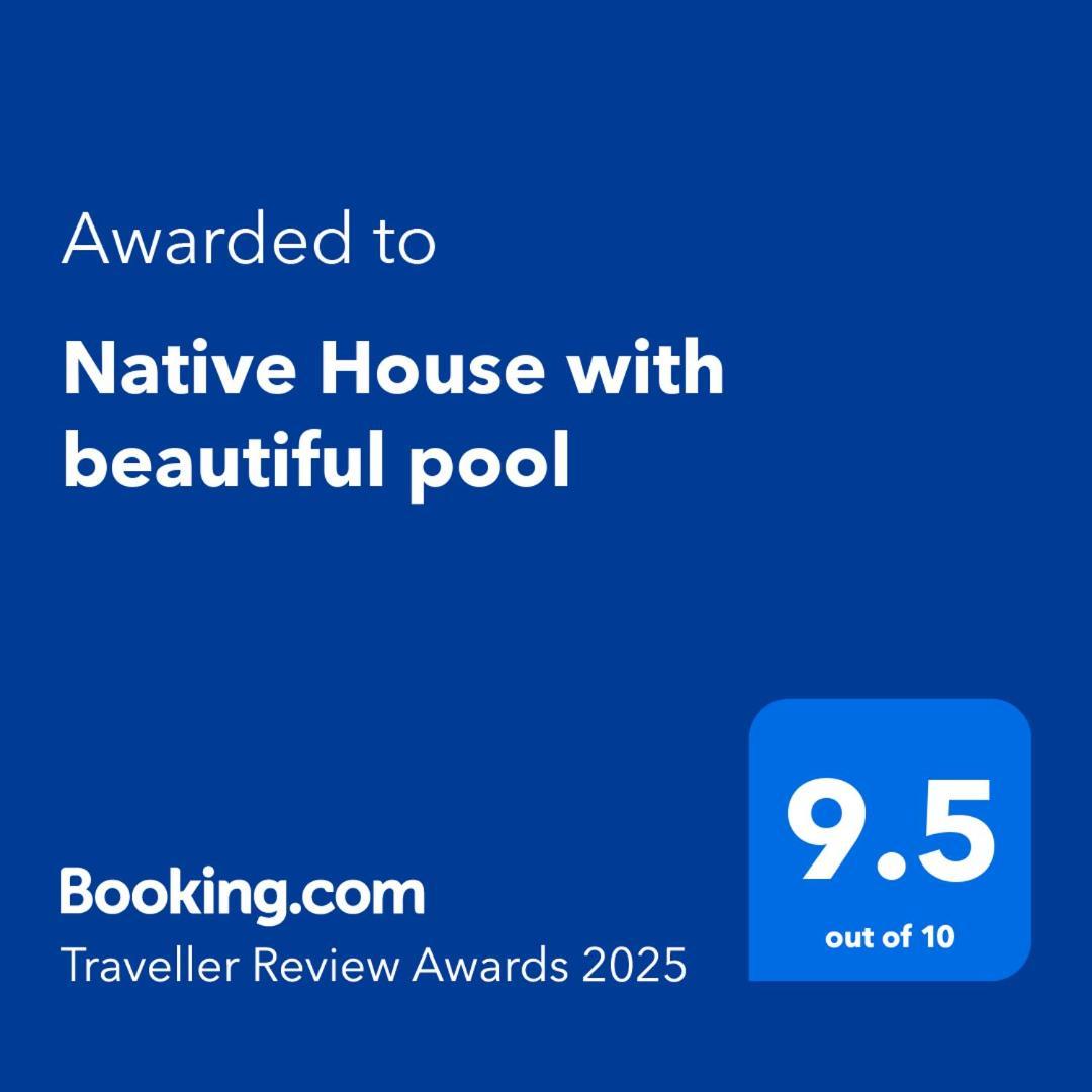 Villa Native House With Beautiful Pool Bagac Exterior foto
